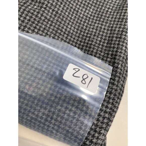 Uniqlo Gray Houndstooth Wool Blend Blazer Jacket Men Size Large unstructured - Picture 11 of 16